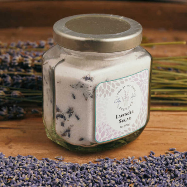 Lavender Sugar: Whole Lavender Bud